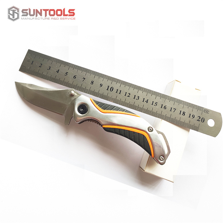 Pocket Knife With Steel Blade