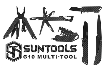 High-end carbon fiber handle multi tools